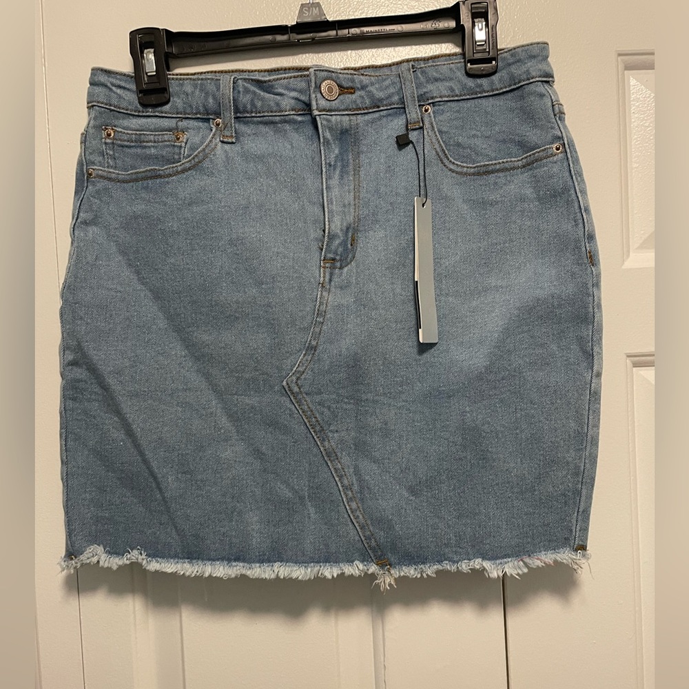Light Denim Skirt